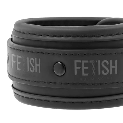 FETISH SUBMISSIVE - LUXUS-BETTBAND-SET MIT NOPRENE-FUTTER - Handschellen