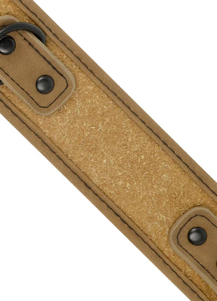 FETISH SUBMISSIVE ORIGEN - NEOPRENGEFÜTTERTE HALSKETTE MIT KETTE - Halskette
