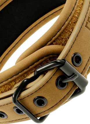 FETISH SUBMISSIVE ORIGEN - NEOPRENGEFÜTTERTE HALSKETTE MIT KETTE - Halskette