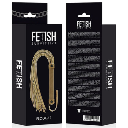 FETISH SUBMISSIVE ORIGEN - PEITSCHE AUS VEGANEM LEDER - Peitschen