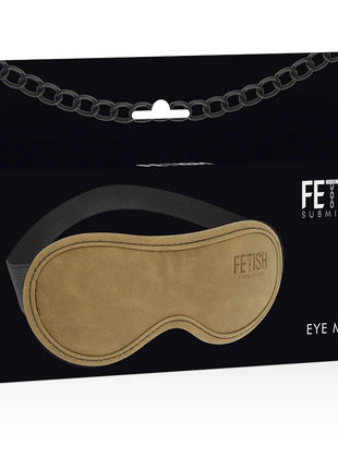 FETISH SUBMISSIVE ORIGEN - VEGANE LEDERMASKE MIT NEOPRENFUTTER - Kunstledermaske