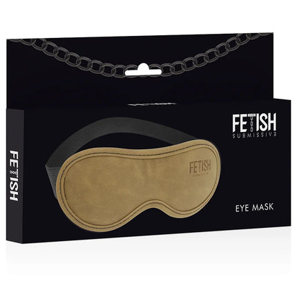 FETISH SUBMISSIVE ORIGEN - VEGANE LEDERMASKE MIT NEOPRENFUTTER - Kunstledermaske