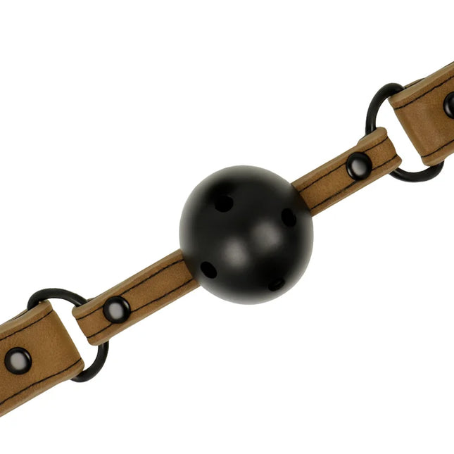 FETISH SUBMISSIVE ORIGIN - ATMUNGSAKTIVER GAG - Ballgag