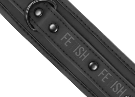 FETISH SUBMISSIVE - POSITION MIT OFFENEN BEINEN UND HANDSCHELLEN MIT NOPRENE-FUTTER - Handschellen