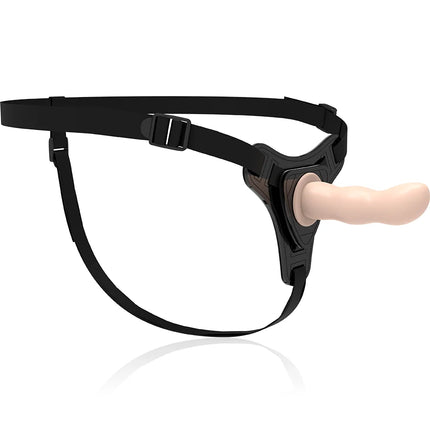 FETISH SUBMISSIVE HARNESS - FLEISCH-SILIKON-G-SPOT 12,5 CM - Strapon Gurte