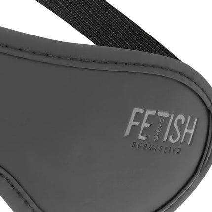 FETISH SUBMISSIVE - VEGANE LEDERMASKE II MIT NOPRENE-FUTTER - Kunstledermaske