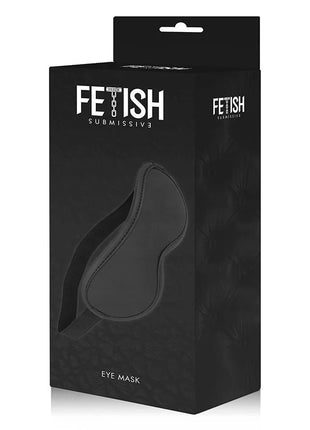 FETISH SUBMISSIVE - VEGANE LEDERMASKE II MIT NOPRENE-FUTTER - Kunstledermaske