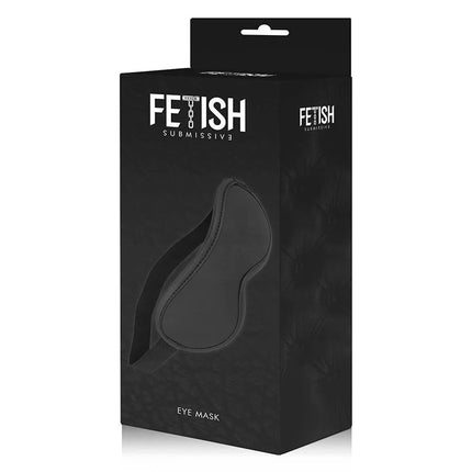 FETISH SUBMISSIVE - VEGANE LEDERMASKE II MIT NOPRENE-FUTTER - Kunstledermaske