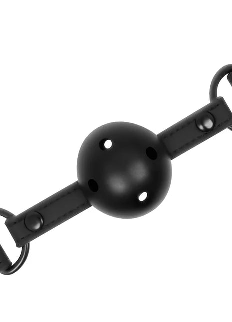 FETISH SUBMISSIVE - VEGANER ATMUNGSAKTIVER KNEBEL - Ballgag