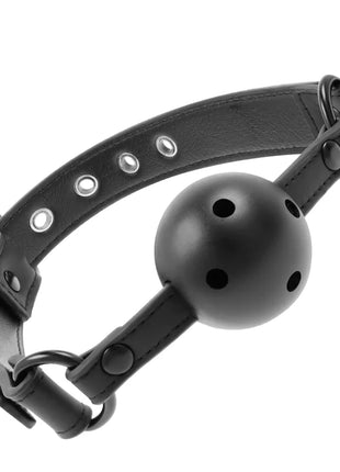 FETISH SUBMISSIVE - VEGANER ATMUNGSAKTIVER KNEBEL - Ballgag