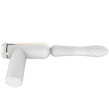 Fkings harmonix weißer silikonvibrator mit 32 modi und rosegold akzentiertes design
