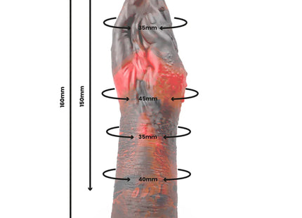 Flügel der Freiheit - Lilith’s Dämonentanz Dildo - 16 CM - Dildos