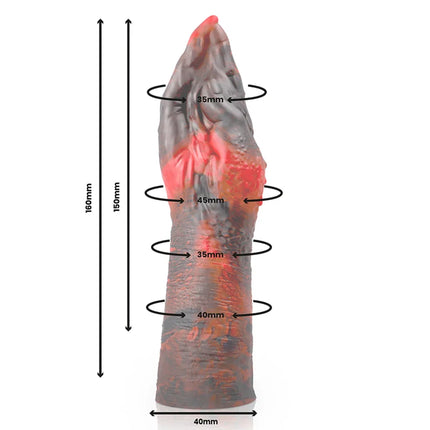Flügel der Freiheit - Lilith’s Dämonentanz Dildo - 16 CM - Dildos