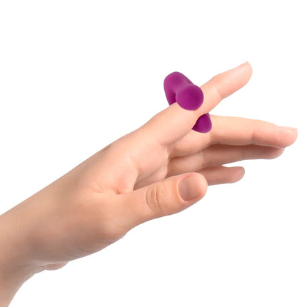 FlüsterVibe Mini: Diskreter Reisebegleiter aus Silikon - Fingervibrator