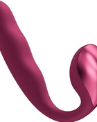 FUN FACTORY - ALLEGRO Einsetzbarer Doppel-Luftpulsvibrator Weinrot