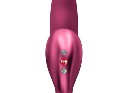 FUN FACTORY - ALLEGRO Einsetzbarer Doppel-Luftpulsvibrator Weinrot