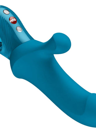 FUN FACTORY - BI STRONIC CURVE THRUSTING RABBIT PULSATORS AQUAMARINE