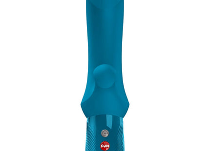 FUN FACTORY - BI STRONIC CURVE THRUSTING RABBIT PULSATORS AQUAMARINE