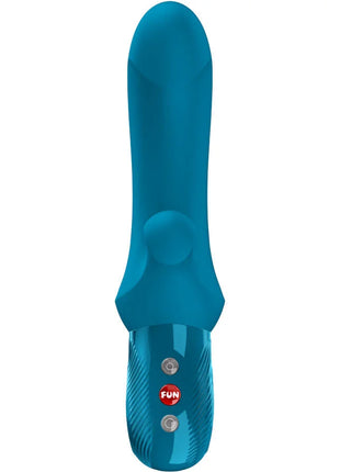 FUN FACTORY - BI STRONIC CURVE THRUSTING RABBIT PULSATORS AQUAMARINE