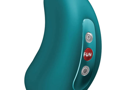 FUN FACTORY - CHERIE DOPPEL-LUFTPULS-VIBRATORFLASCHE GRÜN