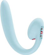 FUN FACTORY - CRESCENDO Einsetzbarer Doppel-Luftpuls-Vibrator Eisblau