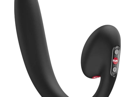 FUN FACTORY - CRESCENDO Einsetzbarer Doppel-Luftpulsvibrator Schwarz