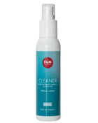 Weiße sprühflasche mit teal gradient etikett fun factory reiniger 100 ml für intimbereich und love toys ohne alkohol