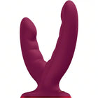 FUN FACTORY – RYDE Grinding Dildo - Burgundy - Doppelter Penis