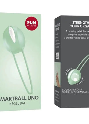 FUN FACTORY - SMARTBALL UNO BECKENBALL WEISS / PISTAZIENGRÜN - Liebeskugeln