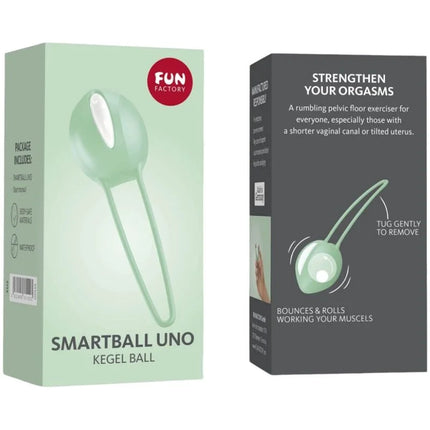 FUN FACTORY - SMARTBALL UNO BECKENBALL WEISS / PISTAZIENGRÜN - Liebeskugeln
