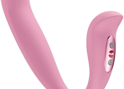 FUN FACTORY - VELOCE Einsetzbarer Doppel-Luftpuls-Vibrator Rose