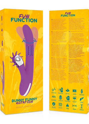 FUN FUNCTION - BUNNY FUNNY ROTATION 2.0 - Rabbit-Vibratoren