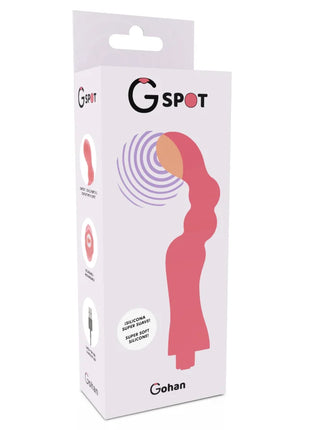 G-SPOT - GOHAN VIBRATOR HELLROT - G-Punkt-Vibrator