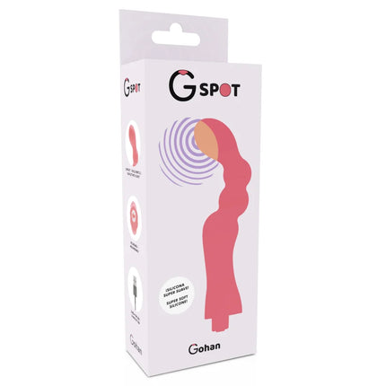 G-SPOT - GOHAN VIBRATOR HELLROT - G-Punkt-Vibrator