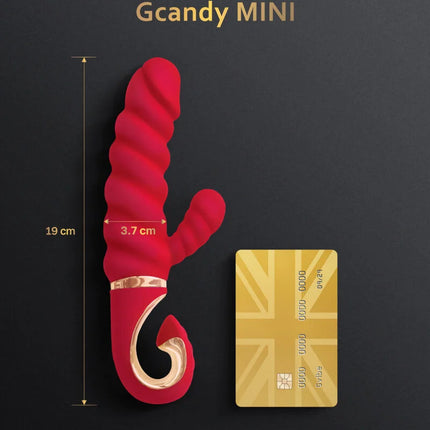 G-VIBE - GCANDY MINI ROTER VIBRATOR AUS SILIKON - Minivibrator