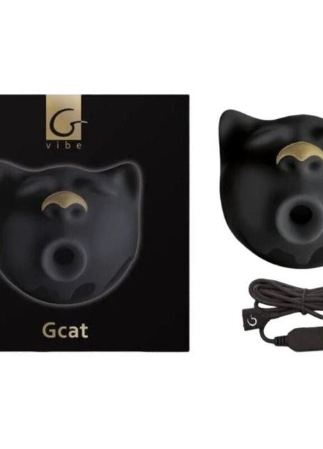 G-VIBE - GCAT MYSTIC BLACK CLITORIS SAUGER - DRUCKWELLENVIBRATOREN ohne Vibration