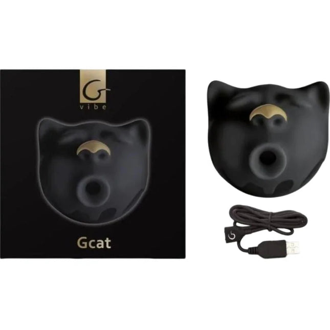 G-VIBE - GCAT MYSTIC BLACK CLITORIS SAUGER - DRUCKWELLENVIBRATOREN ohne Vibration