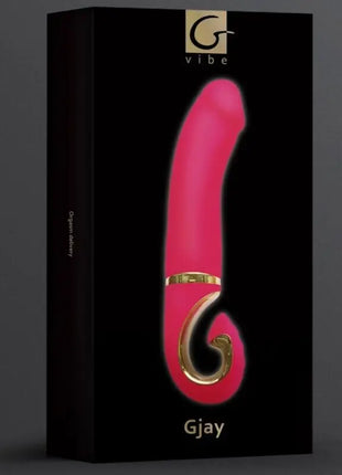 G-VIBE - GJAY VIBRATOR NEON PINK - G-Punkt-Vibrator
