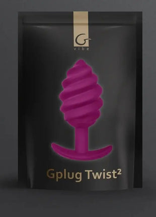 G-VIBE - GPLUG TWIST 2 LILA ANALSTECKER - Analplug