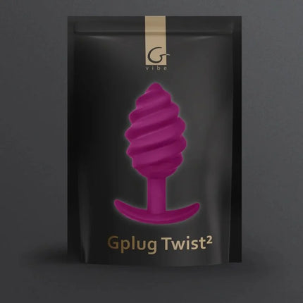 G-VIBE - GPLUG TWIST 2 LILA ANALSTECKER - Analplug