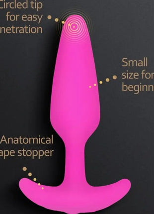 G-VIBE - GPLUG VIBRATOR-ANALSPLUG XS FUCHSIA - Analplug