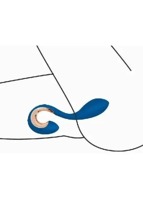 G-VIBE - GPOP 2 G- UND P-PUNKT-VIBRATOR INDIGOBLAU - Anal-Vaginalvibratoren
