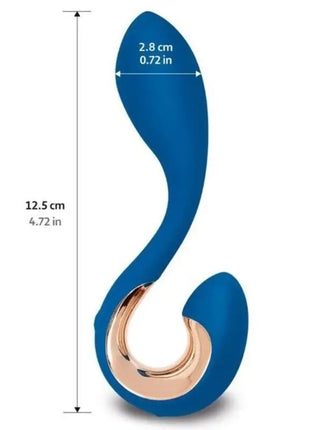 G-VIBE - GPOP 2 G- UND P-PUNKT-VIBRATOR INDIGOBLAU - Anal-Vaginalvibratoren
