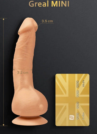 G-VIBE - GREAL MINI VIBRATOR DILDO NATÜRLICHES SILIKON