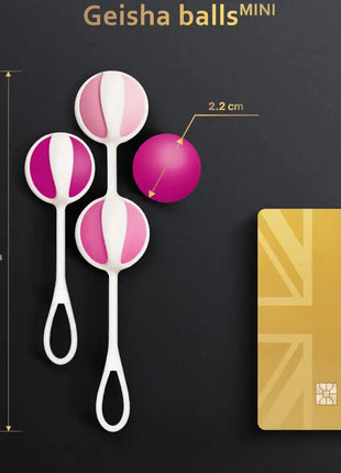 G-VIBE - SET 4 GEISHA-BÄLLE MINI LILA - Chinesische Bälle