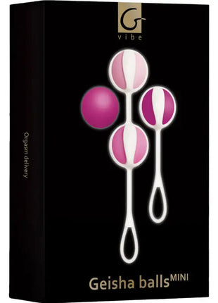 G-VIBE - SET 4 GEISHA-BÄLLE MINI LILA - Chinesische Bälle