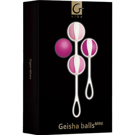 G-VIBE - SET 4 GEISHA-BÄLLE MINI LILA - Chinesische Bälle