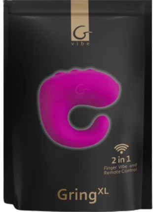 G-VIBE - SPASSSPIELZEUG GRING VIBRATOR RING XL SÜSSE HIMBEERE - Penisring mit Vibration