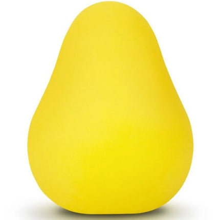 G-VIBE - WIEDERVERWENDBARES GELBE TEXTURIERTES MASTURBATOR-EI - Ei-Masturbator