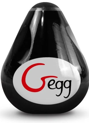 G-VIBE - WIEDERVERWENDBARES TEXTURIERTES MASTURBATOR-EI SCHWARZ - Ei-Masturbator